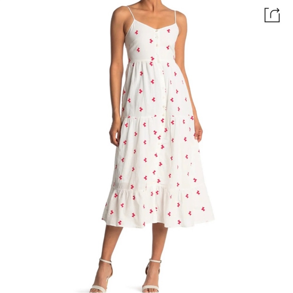 Spirit of Grace Arlaine Button Front Dress